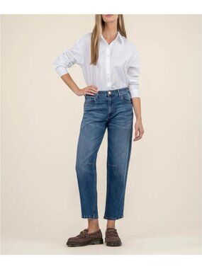 Kut From The Kloth Ashley Slouchy Barrel High Rise Jeans Size 2